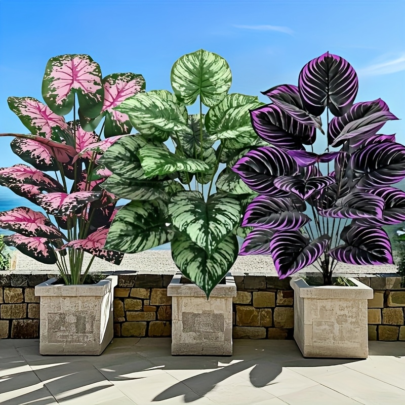Bonsai Garden Zen - 3pcs 60cm Large Artificial Green Plant