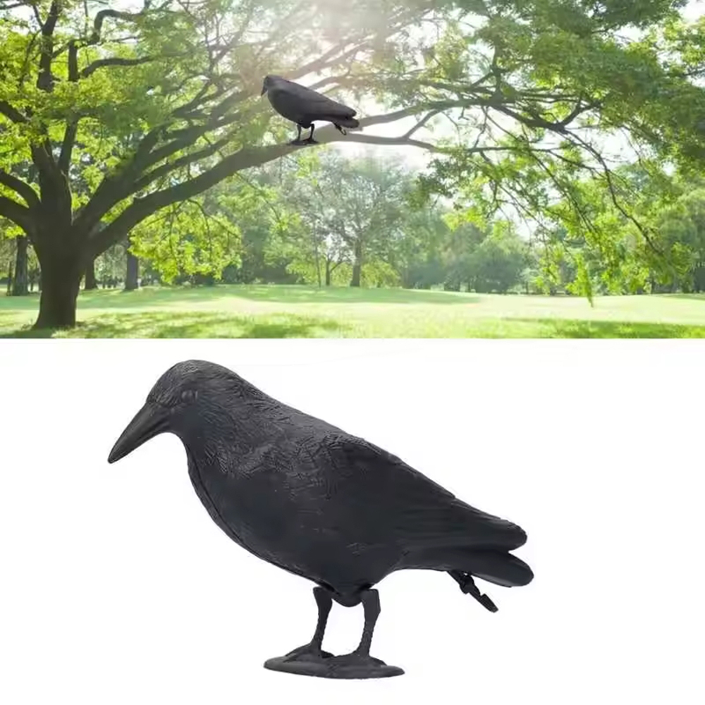 Bonsai Garden Ideas - 1PC Crow Decoration Simulation Plastic Crow