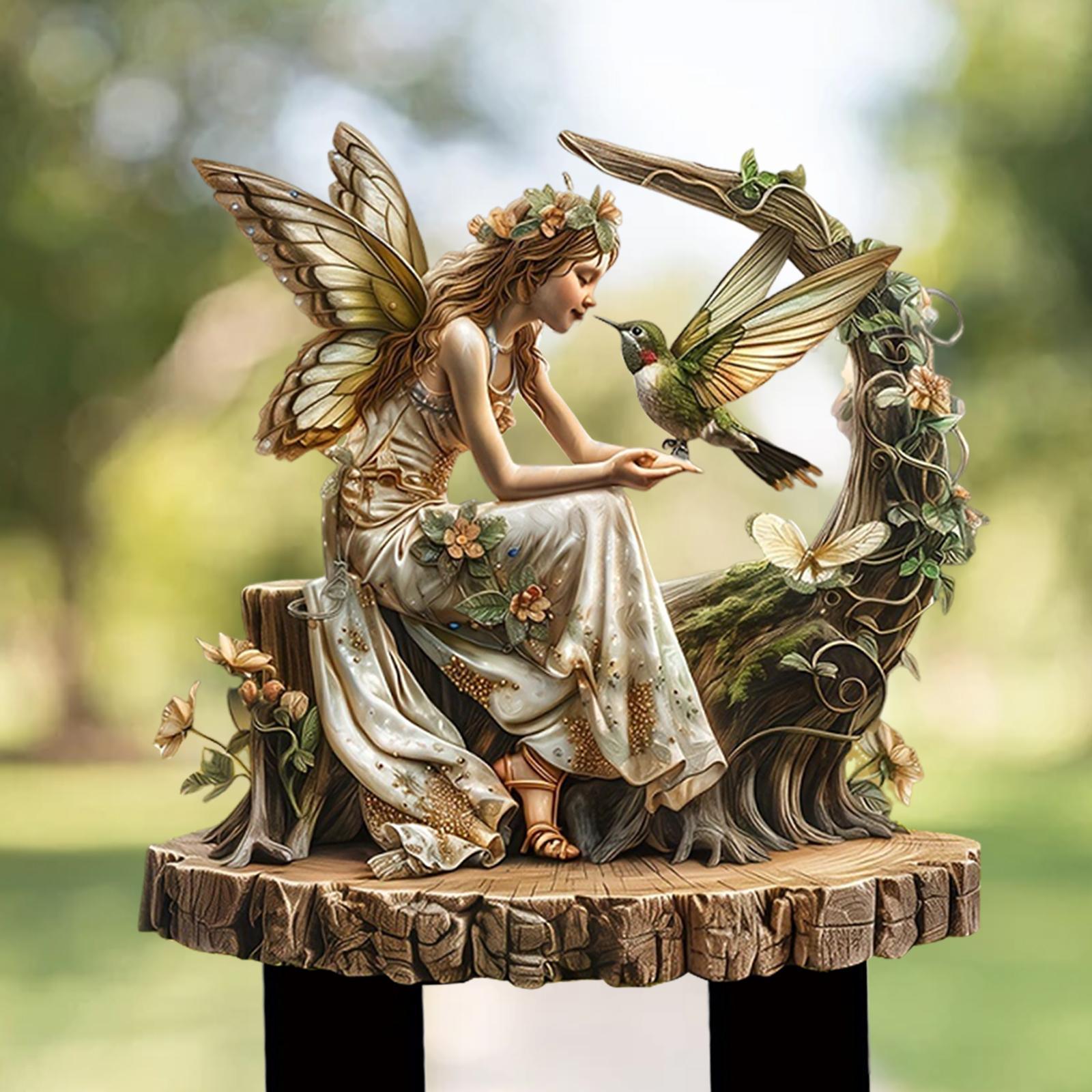 Bonsai Garden Zen - Fairy Decorative Garden Stake 2D Flower