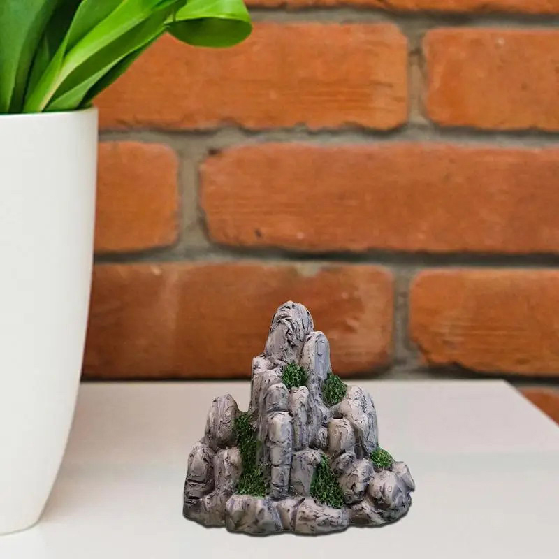 Mini Mountain Miniature Fake S - đánh giá và giá Bonsai Garden Miniature