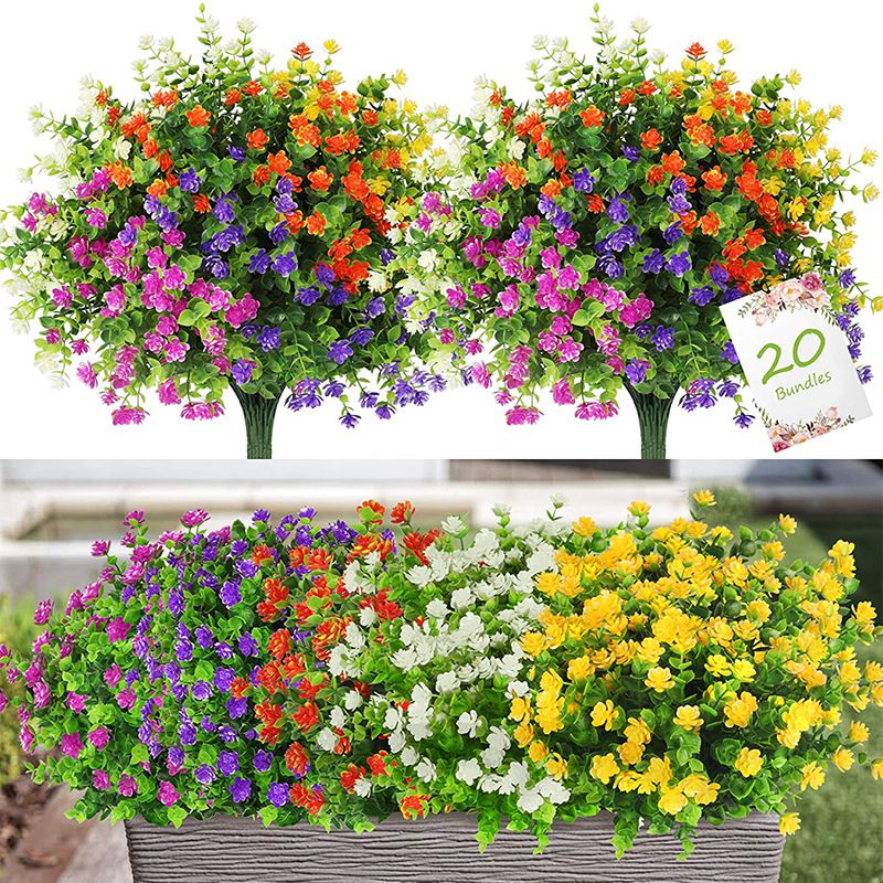 3/6pcs Artificial Plant Flower - đánh giá và giá Bonsai Garden Ideas