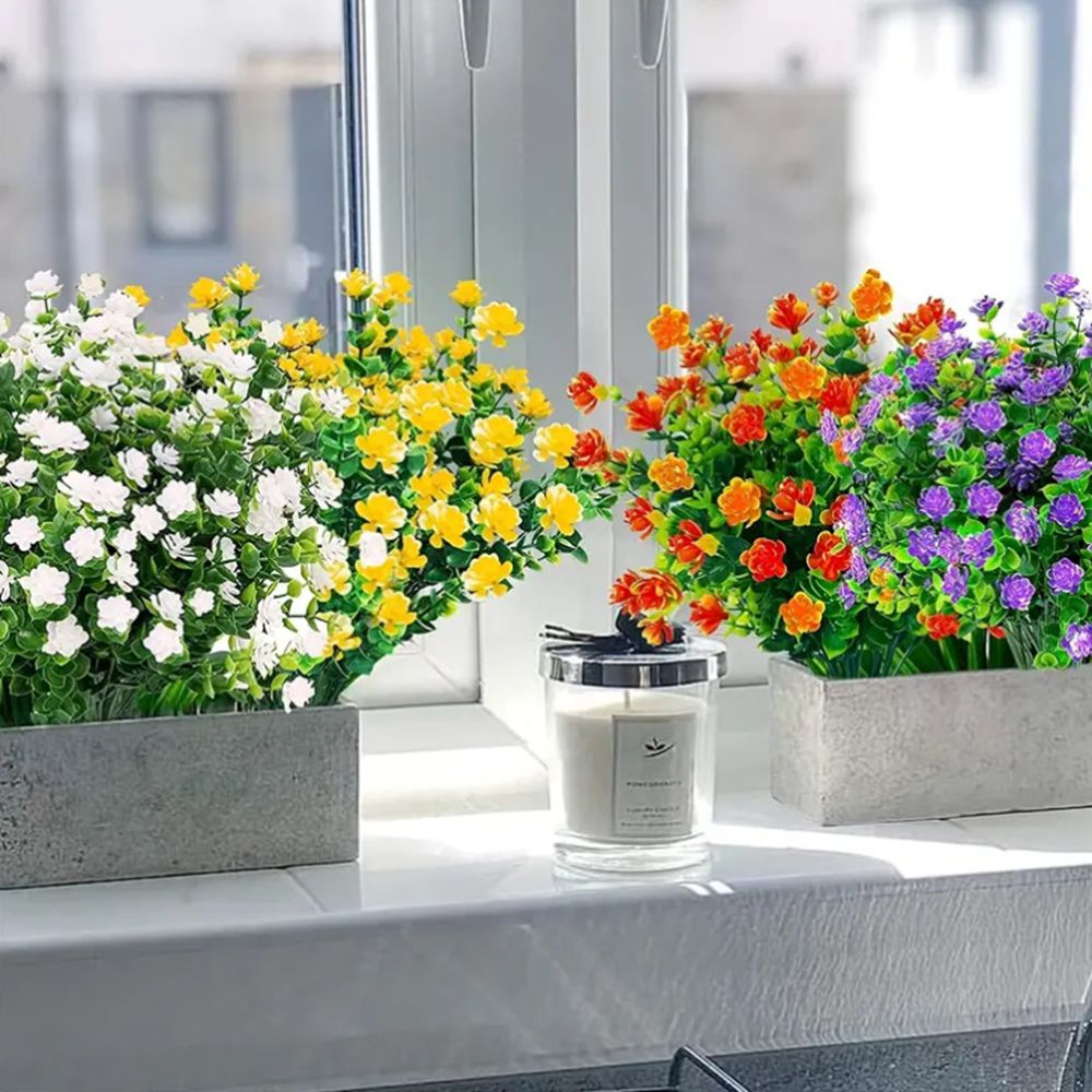3/6pcs Artificial Plant Flower - đánh giá và giá Bonsai Garden Ideas