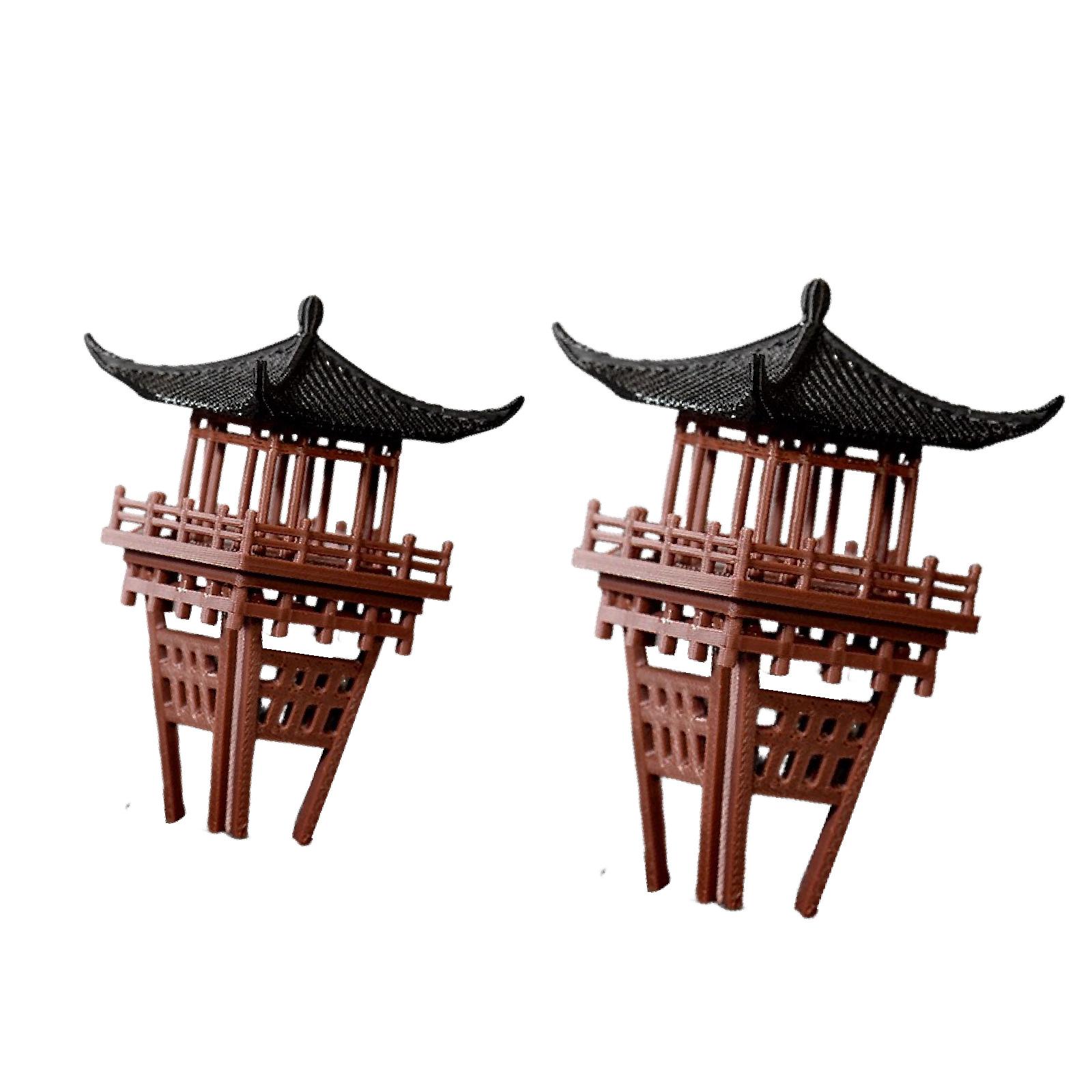 Miniature Chinese Pavilion Orn - đánh giá và giá Bonsai Garden Miniature