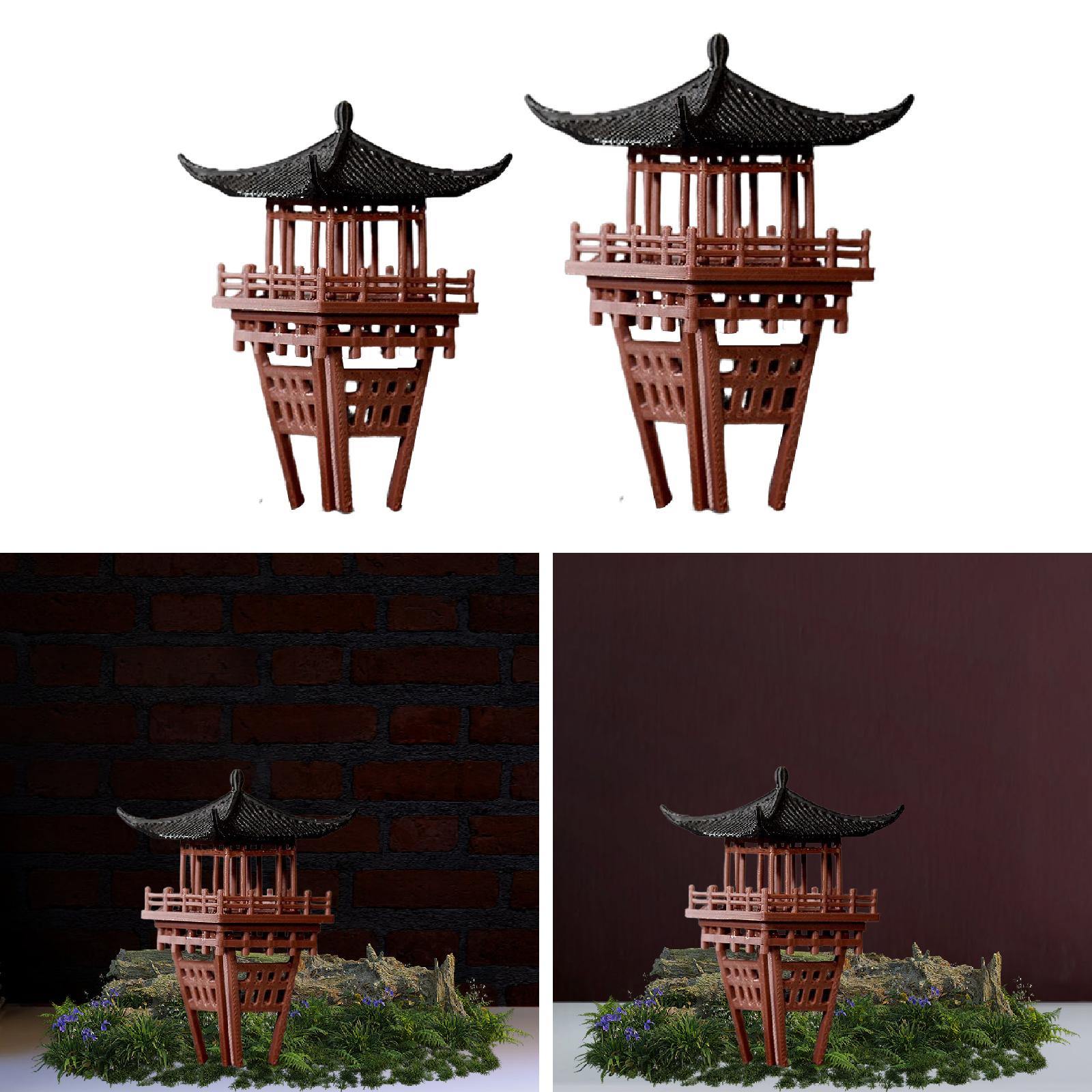 Miniature Chinese Pavilion Orn - đánh giá và giá Bonsai Garden Miniature