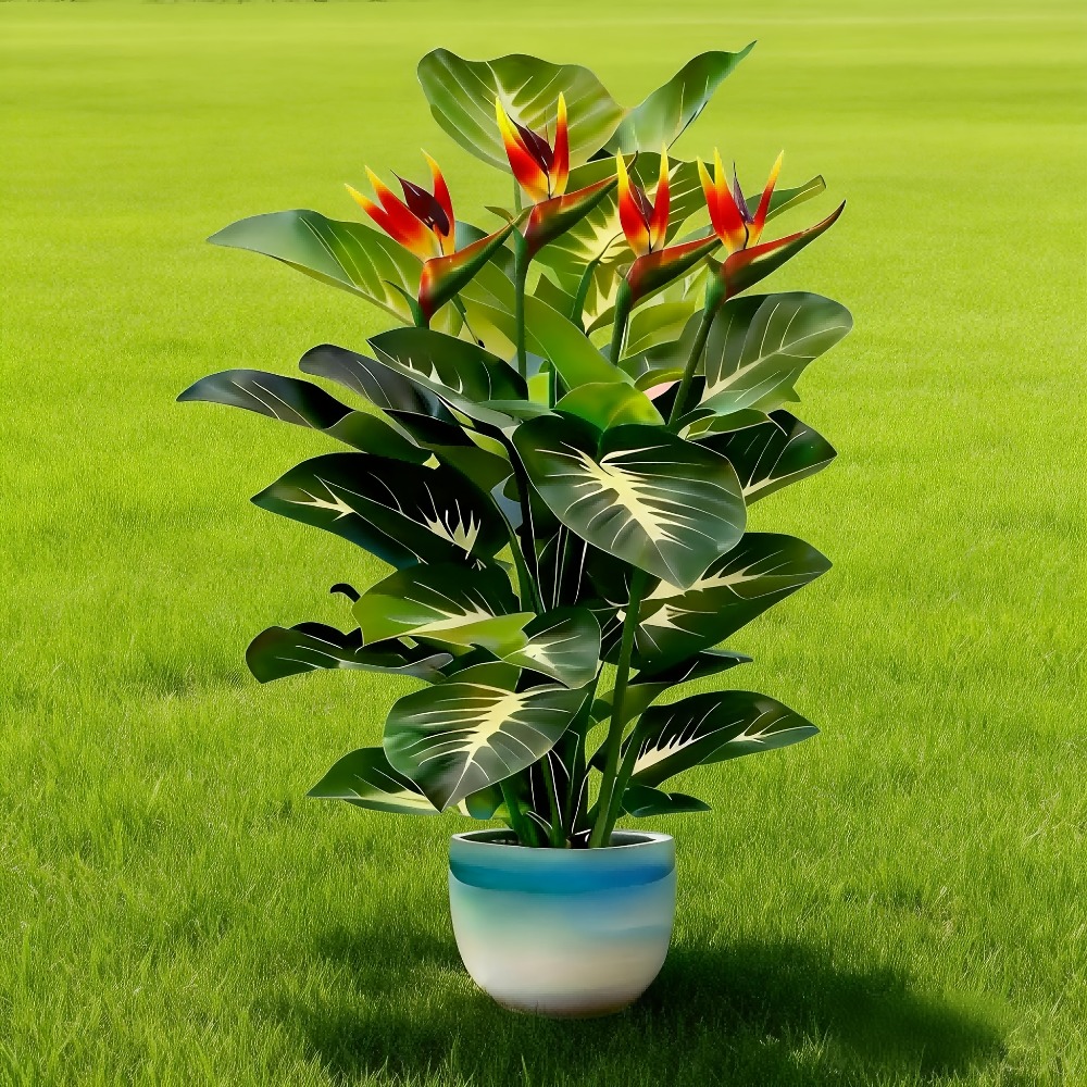Artificial Bird of Paradise an - đánh giá và giá Bonsai Garden Zen