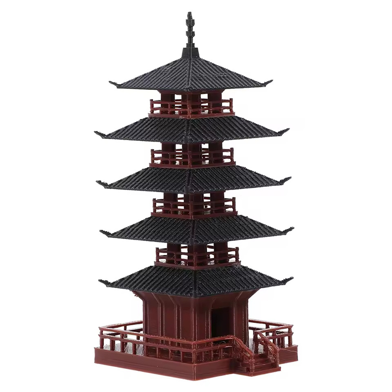 🛒1Pc Mini Pagoda Statue Chines - đánh giá và giá Bonsai Garden Zen