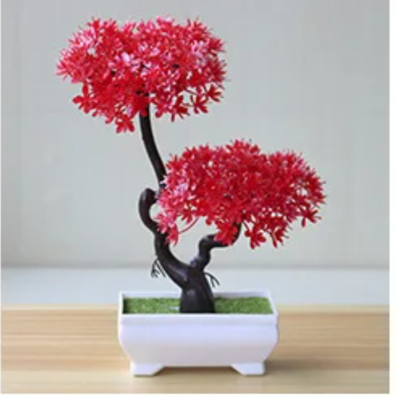 Artificial Small Tree Potted P - đánh giá và giá Bonsai Garden Zen